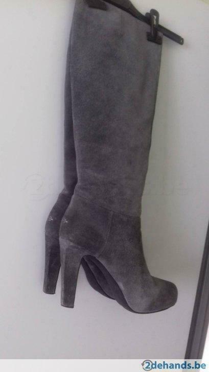 Dames laarzen LUI.JO Mt41, Kleding | Dames, Schoenen, Gedragen, Hoge laarzen, Grijs, Ophalen of Verzenden