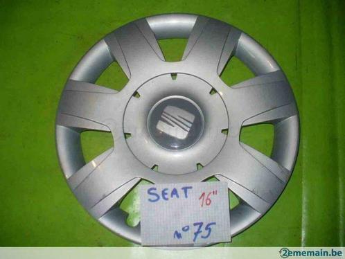 enjoliveur seat 16'' (n°75) - 1pc, Auto-onderdelen, Banden en Velgen, Velg(en), 16 inch, Gebruikt, Ophalen of Verzenden
