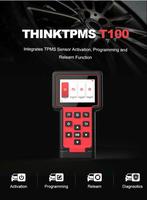 Launch X431 Thinkcar ThinkTool TPMS T100 Tool, Ophalen of Verzenden