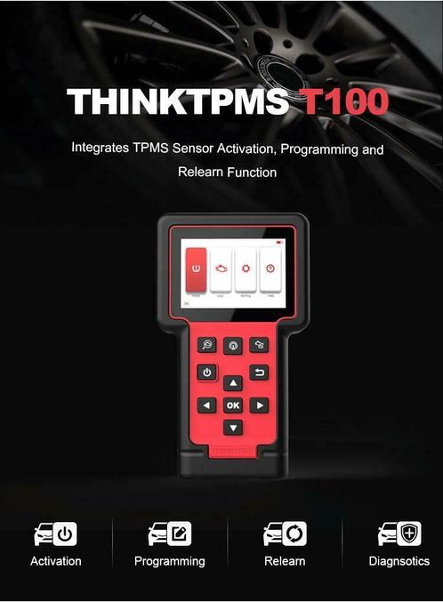 Lancer l'outil X431 Thinkcar ThinkTool TPMS T100, Autos : Divers, Produits d'entretien, Enlèvement ou Envoi