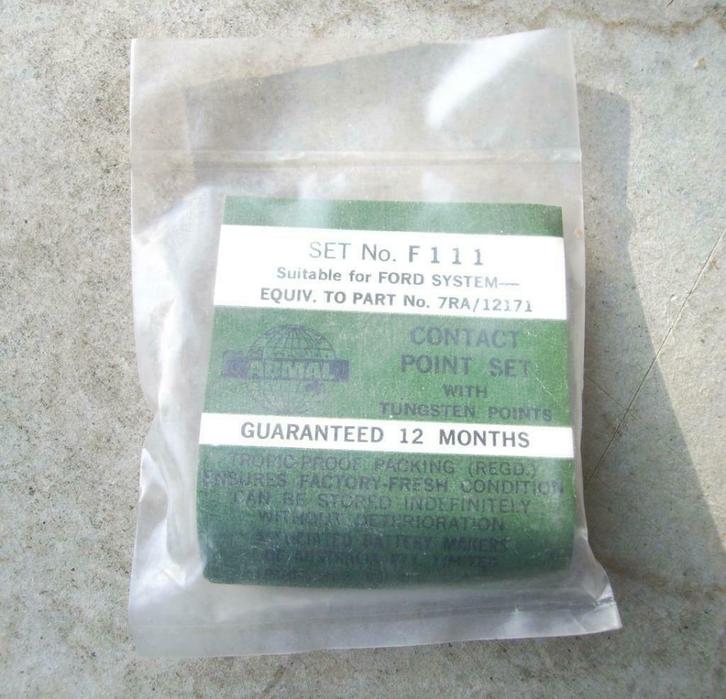 Contactpuntset Ford USA 1940-1960, Auto-onderdelen, Elektronica en Kabels, Amerikaanse onderdelen, Ford, Oldtimer onderdelen, Overige automerken