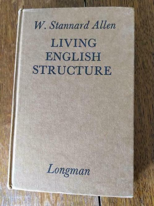 Living English structure, Livres, Livres scolaires, Comme neuf, Anglais, Enlèvement ou Envoi