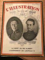 l'illustration/le mort roi Albert/l'avènement Leopold III/34, Collections, Enlèvement ou Envoi