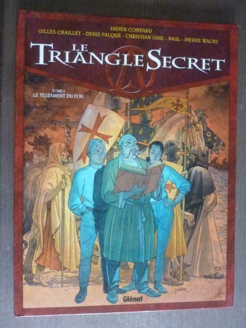 le triangle secret t 1 le testament du fou, Boeken, Stripverhalen, Gelezen, Eén stripboek, Ophalen of Verzenden