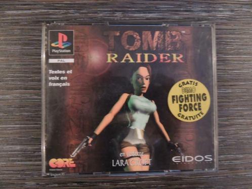 jeu PS1 Tomb Raider 1, Games en Spelcomputers, Games | Sony PlayStation 1, Gebruikt, Avontuur en Actie, 1 speler, Vanaf 7 jaar