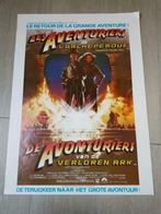 Affiche Indiana Jones, Ophalen of Verzenden, A1 t/m A3, Zo goed als nieuw, Rechthoekig Staand