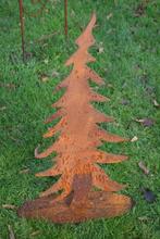 Sapin en métal rouillé sur base ovale(hauteur 80 cm), Jardin & Terrasse, Enlèvement, Neuf