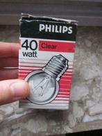 philips 40w helder lamp E27 220-230V, E27 (grand), 30 à 60 watts, Ampoule, Enlèvement