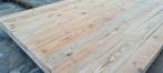 Super groot tafelblad 3.8m x 1.02m grenen pitch pine 7.5 cm, 200 cm of meer, 100 tot 150 cm, Grenenhout, Landelijk
