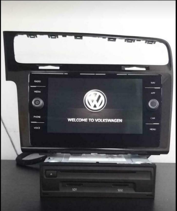 VW OEM GPS autoradio, Auto diversen, Autoradio's, Zo goed als nieuw