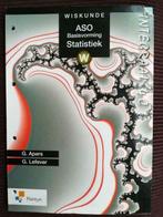 Integraal 4C Wiskunde ASO Statistiek ISBN 9789030131175