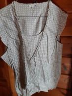 leuk cachecoeur bloesje, Kleding | Dames, Ophalen, Maat 42/44 (L), Zo goed als nieuw, Grijs