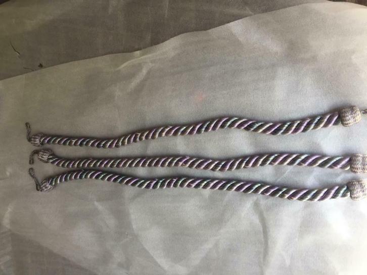 EMBRASSES POUR TENTURES, Huis en Inrichting, Stoffering | Gordijnen en Lamellen, Zo goed als nieuw, Grijs, Groen, Ophalen