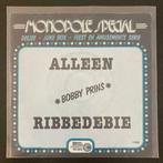 7" Bobby Prins - Alleen (PASSE-PARTOUT 1980) VG+, CD & DVD, 7 pouces, En néerlandais, Envoi, Single