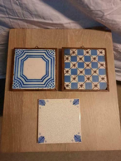 hele oude tegeltjes, vloer of wand., Antiek en Kunst, Curiosa en Brocante, Ophalen of Verzenden