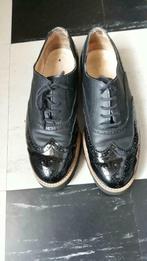 Hogan Derby schoenen zwart leer, Kleding | Dames, Schoenen, Verzenden, Zo goed als nieuw