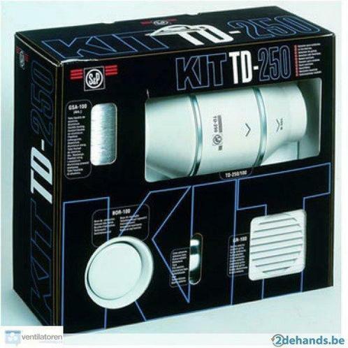 afzuiging Ventilatie kit TD- 250, Elektronische apparatuur, Airco's, Nieuw, Ophalen