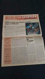 Redactioneel Kuifje de koerier uit de Andes, Verzamelen, Ophalen of Verzenden, Krant