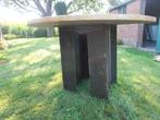 houten salontafel, 100 tot 150 cm, Rond, Gebruikt, Ophalen