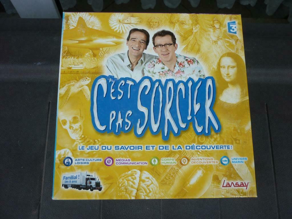 Jeu de société - C'est pas sorcier - Lansay, Hobby & Loisirs créatifs, Jeux de société | Jeux de plateau, Utilisé, 1 ou 2 joueurs