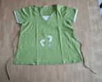 Zwangerschaps t-shirt maat 46/48, Kleding | Dames, Zwangerschapskleding, Maat 46/48 (XL) of groter, Zo goed als nieuw, Groen, Shirt of Top