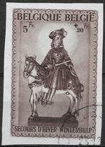 POSTZEGELS- VARIËTEITEN-CURIOSITEITEN-NR. 592B-V-OGEN PAARD, Ophalen of Verzenden, Gestempeld, Gestempeld
