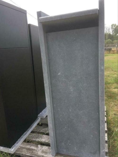 Belgische ! arduinen brievenbus met postpakketdeur, Tuin en Terras, Brievenbussen, Nieuw, Ophalen