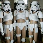 Star Wars witte ABS femtrooper borstplaat, Verzamelen, Nieuw, Overige typen, Ophalen of Verzenden
