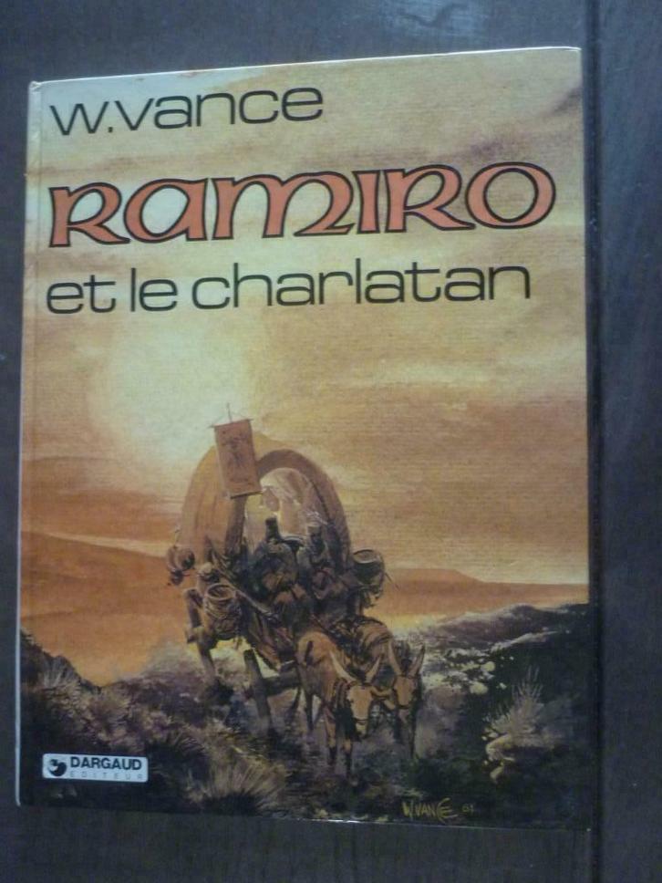 ramiro 2 et le charlatan E O, Boeken, Stripverhalen, Gelezen, Eén stripboek, Ophalen of Verzenden