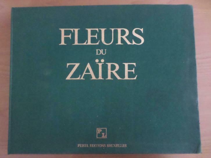 Bloemen van Zaïre Pehel Editions Bruxelles Tekening-Uitleg, Verzamelen, Overige Verzamelen, Nieuw, Ophalen of Verzenden
