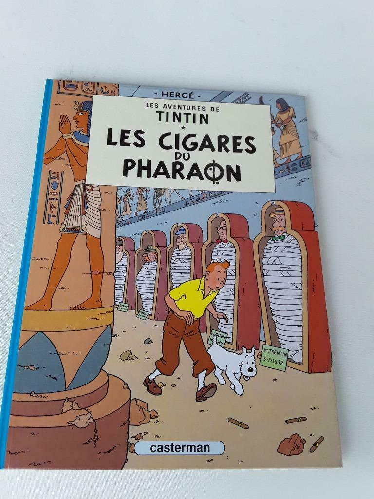 Les cigares du pharaon, Une BD, Enlèvement ou Envoi, Utilisé