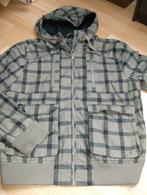 jas met kap kaki merk h&m - maat l als nieuw, Vêtements | Hommes, Vestes | Hiver, Enlèvement ou Envoi, Comme neuf, Taille 52/54 (L)