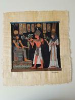 Egyptisch Papyrus schilderij, Antiek en Kunst, Ophalen of Verzenden