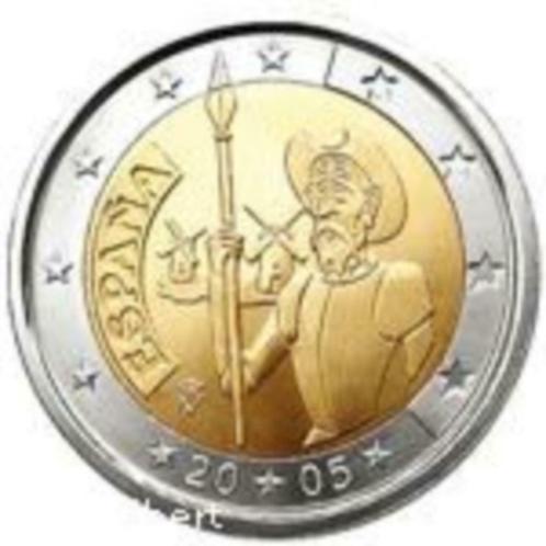 piece espagne 2 euro, Timbres & Monnaies, Monnaies | Europe | Monnaies euro, 2 euros, Espagne, Enlèvement ou Envoi