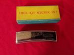 Ancien harmonica dans sa boîte d'origine, Avec valise ou boîte, Utilisé, Enlèvement ou Envoi
