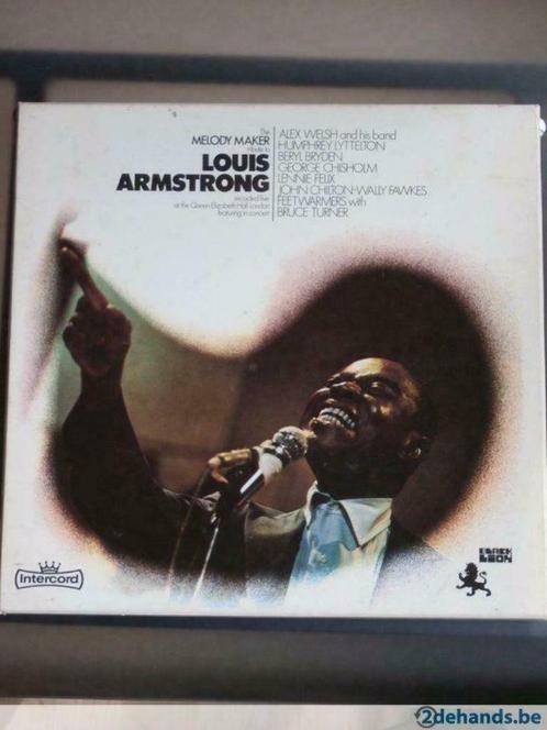 The Melody Maker tribute to Louis Armstrong, Cd's en Dvd's, Vinyl | Jazz en Blues, Zo goed als nieuw, Jazz, Ophalen of Verzenden