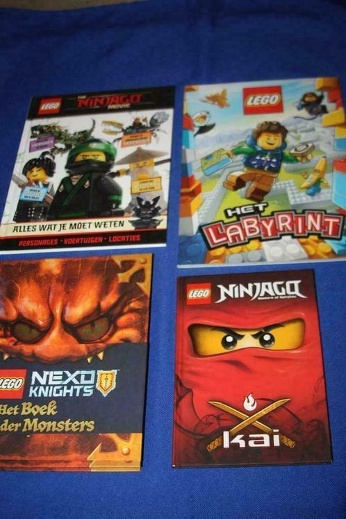 set van 4 Lego boeken : Ninjago , Nexo Nights , Het Labyrint, Kinderen en Baby's, Speelgoed | Duplo en Lego, Zo goed als nieuw