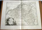 K14 Kaart Nuova Esatta Carta de Paesi Bassi Cattolici 1715?, Boeken, Gelezen, Voor 1800, Ophalen of Verzenden, Landkaart