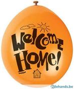 Welcome Home Ballonnen, pak van 10, Nieuw, Versiering, Ophalen of Verzenden