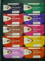 chocolade Jacques chocolat wikkels emballage  x 10 omslagen, Gebruikt, Ophalen of Verzenden, Chocolade  wikkels