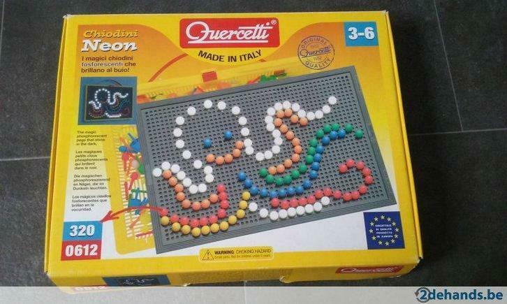 insteekmozaiek, Kinderen en Baby's, Speelgoed | Overig, Gebruikt