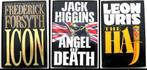 Forsyth, Higgins, Uris Icon, Angel of Death, The Haj, Comme neuf, Enlèvement ou Envoi