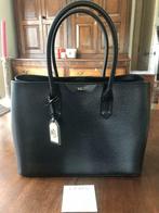 Handtas Ralph Lauren uit zwart leder
