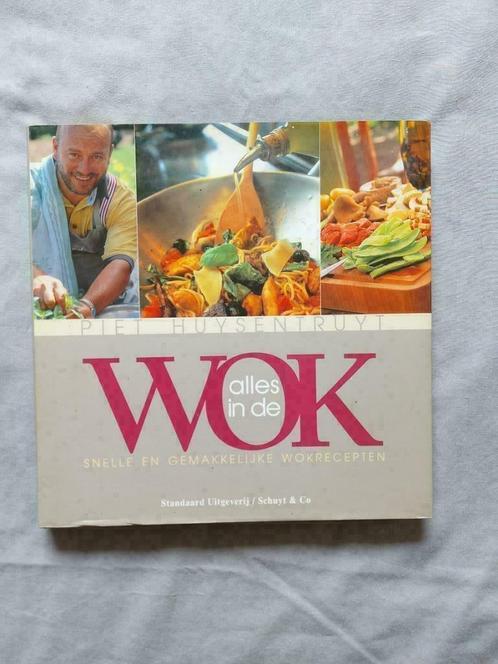 Piet Huysentruyt: Alles in de wok, Livres, Livres de cuisine, Comme neuf, Enlèvement ou Envoi