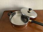 Sauteerpan 24 cm, Huis en Inrichting, Keuken | Potten en Pannen, Ophalen, Zo goed als nieuw, Inox, Pannenset