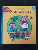 Kinderboek - Op de boerderij - Liesbet Slegers, Comme neuf, Fiction général, Livre à déplier, 4 ans