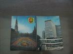 2 Postkaarten Brussel Administratief centrum RTT/Bloemtapijt, Collections, Affranchie, Bruxelles (Capitale), Envoi