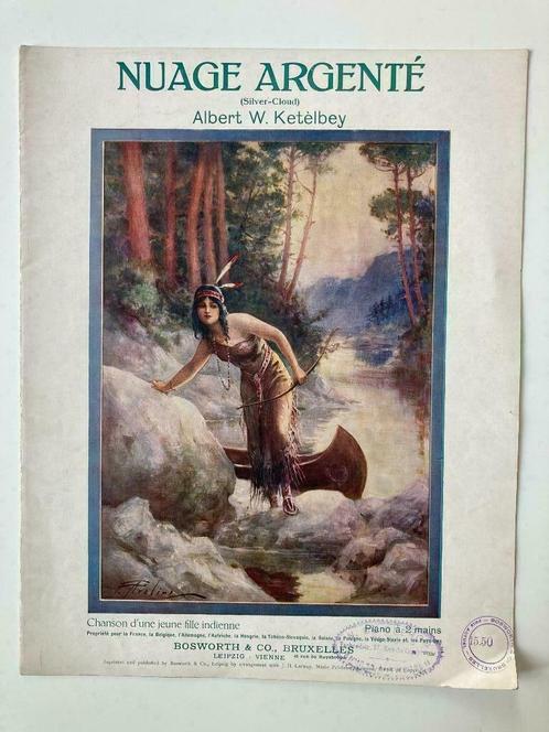 Nuage Argenté (Silver Cloud) Albert W. Ketèlbey, Boeken, Muziek, Ophalen of Verzenden