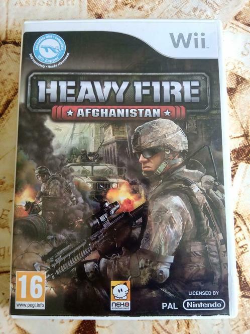 Heavy fire Afghanistan, Consoles de jeu & Jeux vidéo, Jeux | Nintendo Wii, Comme neuf, Shooter, 3 joueurs ou plus, À partir de 16 ans