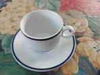 6 kopjes met bijhorende schoteltjes, Comme neuf, Tasse(s) et/ou soucoupe(s), Enlèvement ou Envoi, Porcelaine